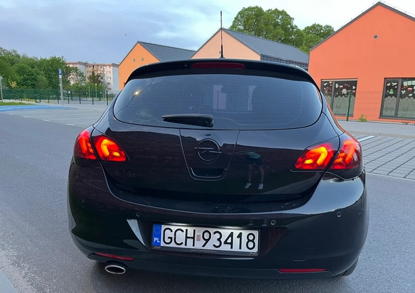 Opel Astra cena 22300 przebieg: 189300, rok produkcji 2010 z Chojnice małe 379